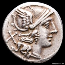 Monedas Roma República: REP. ROMANA - DENARIO ANÓNIMO, 206-195 A.C. LOS DIOSCUROS ESTRELLA. Lote 365881766