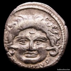 Monedas Roma República: PLAUTIUS PLANCUS DENARIO, ROMA, MEDUSA - PLANCVS AURORA Y CABALLOS. Lote 365885376