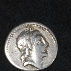 Monedas Roma República: DENARIO ROMANO REPUBLICANO FAMILIA POBLICIA 96 AC. CAIUS PUBLICIUS MALLEOLUS. MONEDA DE PLATA. Lote 379158634