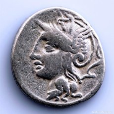 Monedas Roma República: REPUBLICA ROMANA-APPULEIA. DENARIO 104 A.C. ROMA. PLATA 3,9 G.
