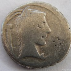 Monedas Roma República: DENARIO SERRADO REPUBLICANO.FABATI.SIGLO I AC. Lote 385860809