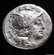 Monedas Roma República: DENARIO REPUBLICANO ANÓNIMO (157-156 A. C.) - 18 MM / 3.62 GR.. Lote 401122014