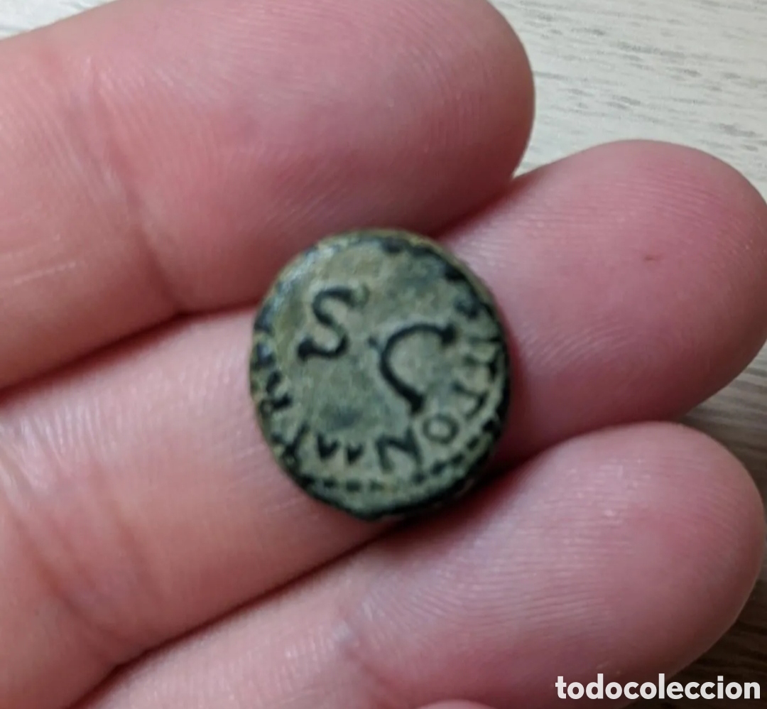 Monedas Roma Rep&uacute;blica: Cuadrante, de Claudio 42 d.c. - Foto 2