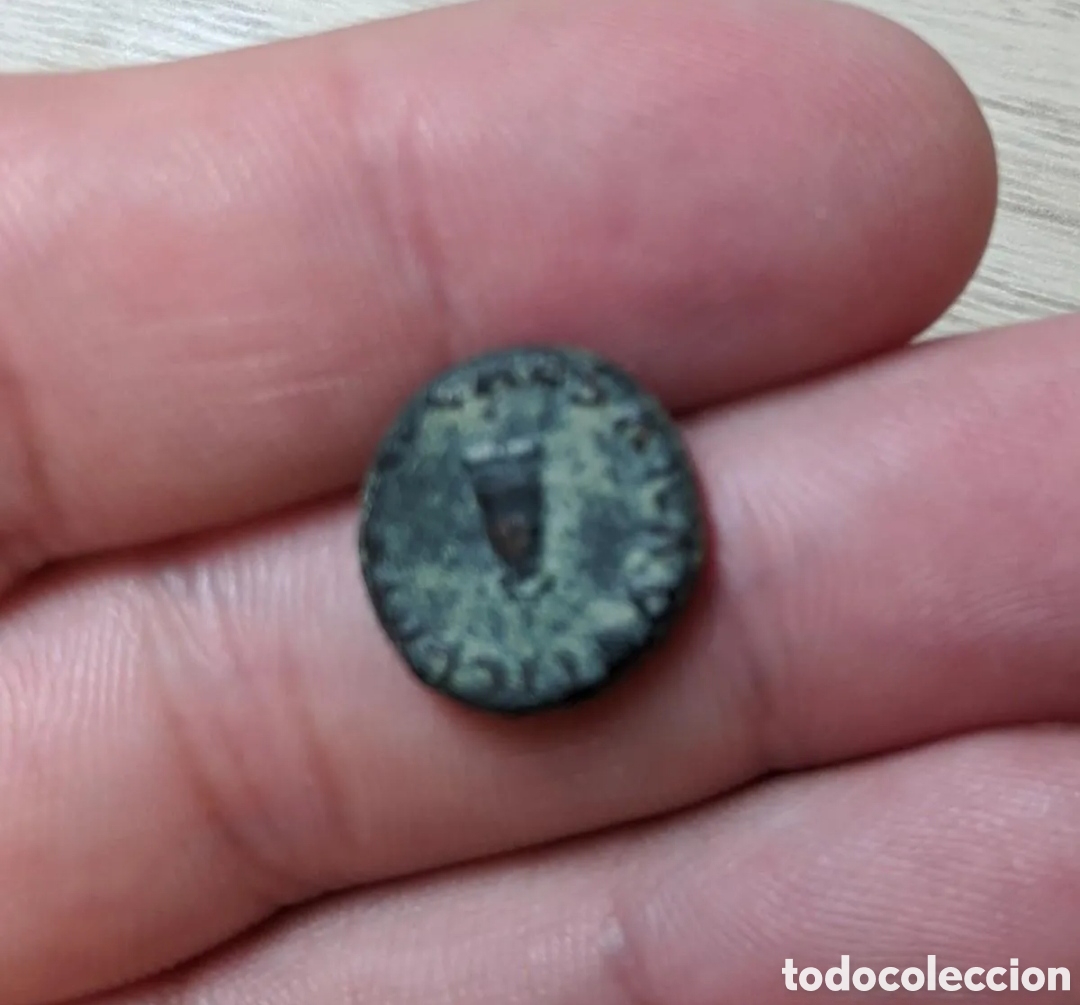 Monedas Roma Rep&uacute;blica: Cuadrante de Claudio 42 DC - Foto 1