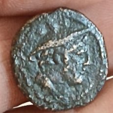 Monedas Roma República: MONEDA REPUBLICA ROMANA, SEXTANTE DE BRONCE DEL III-II SIGLO A.C.,MIDE 22 MM