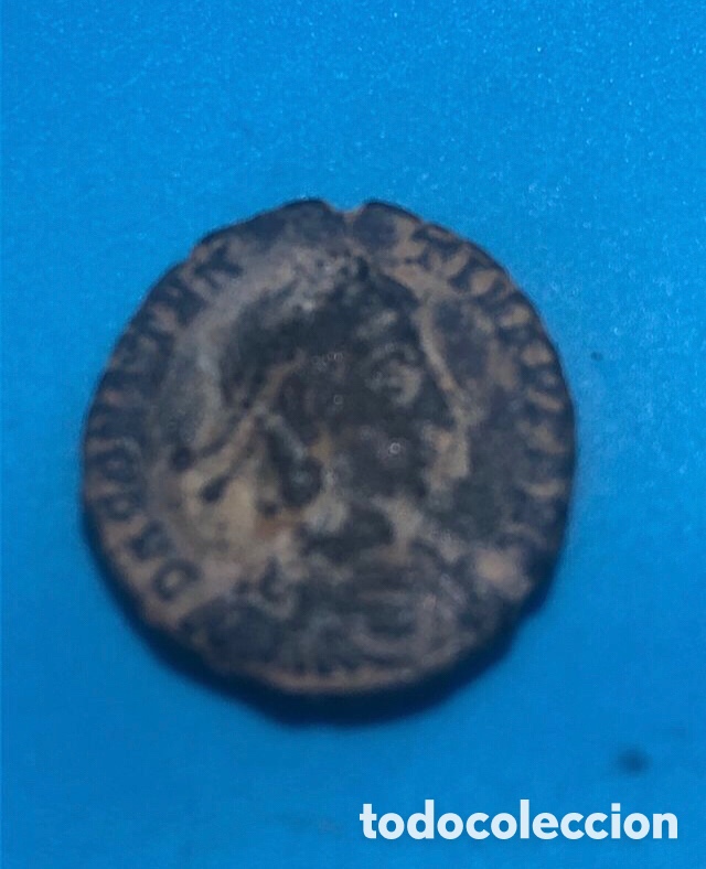 Monedas Roma Rep&uacute;blica: Dos monedas romanas, bajo imperio - Foto 4