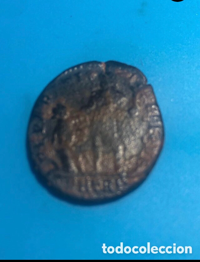 Monedas Roma Rep&uacute;blica: Dos monedas romanas, bajo imperio - Foto 7