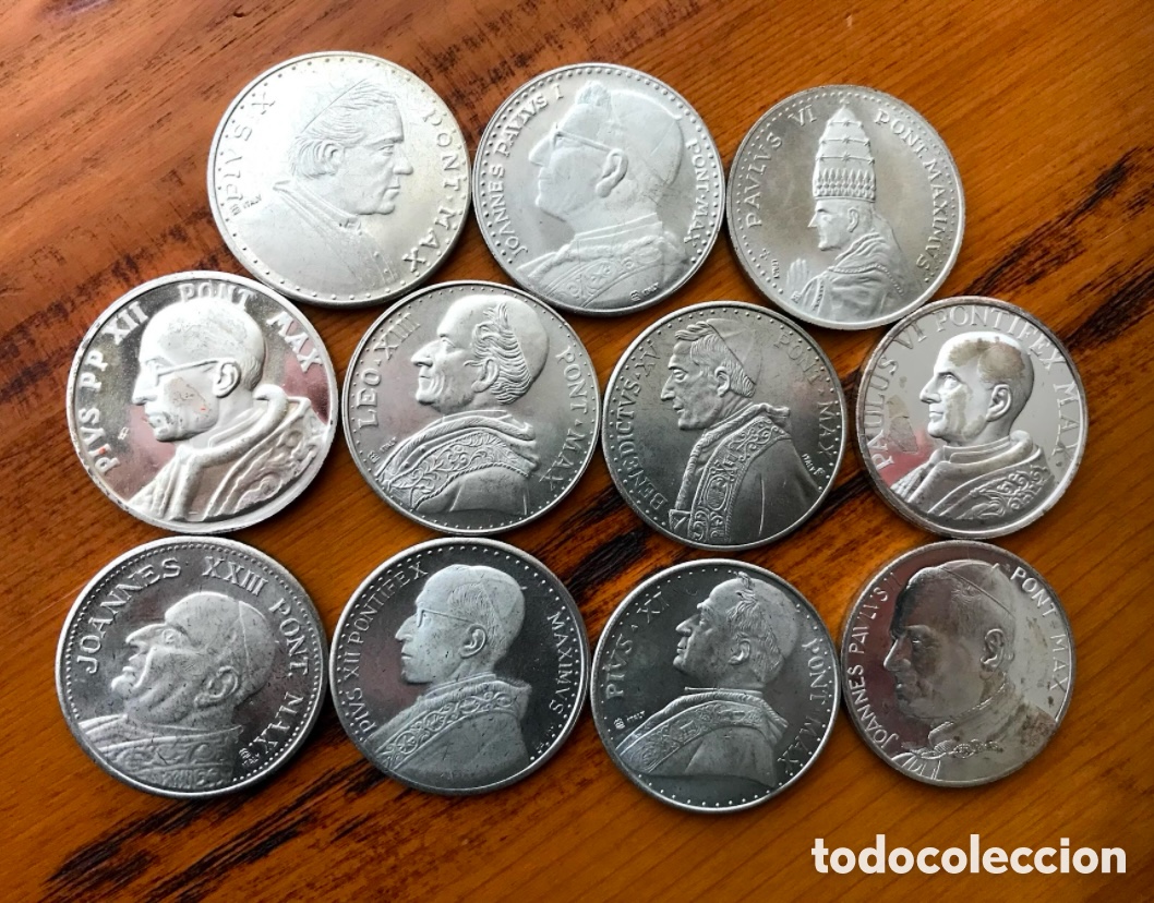 Monedas Roma Rep&uacute;blica: Monedas Vaticano PAPAS - Foto 1