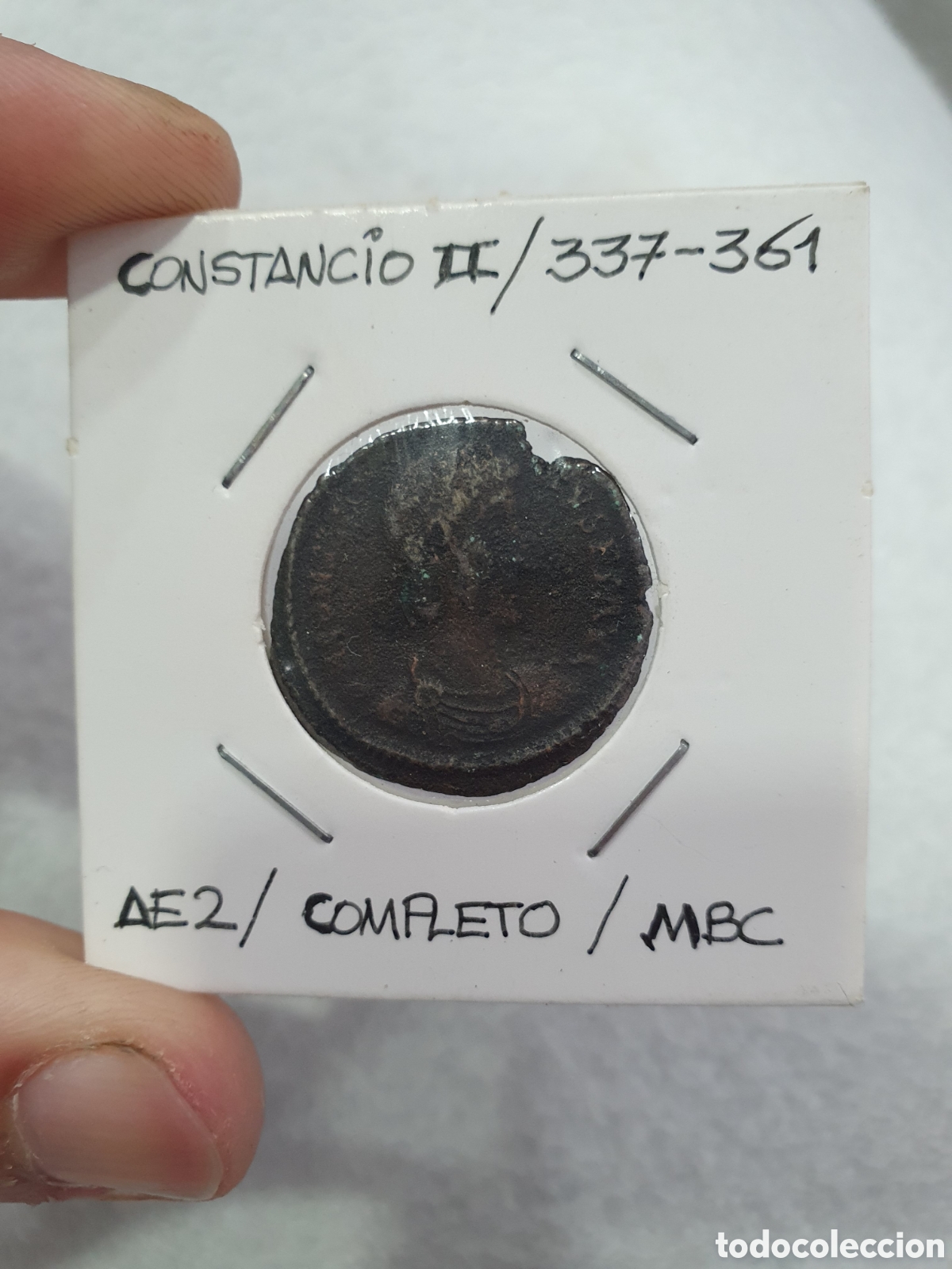 Monedas Roma Rep&uacute;blica: AE2 de Constancio II. (L31) - Foto 1