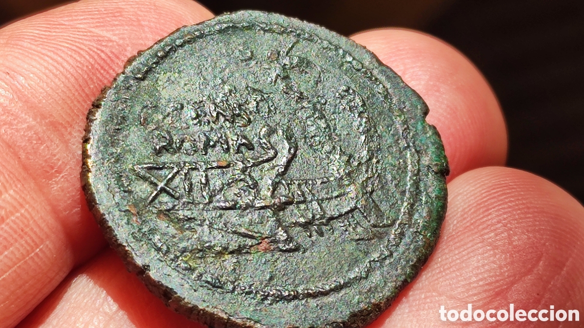 Monedas Roma Rep&uacute;blica: Moneda romana Numa Pompilius - Foto 2