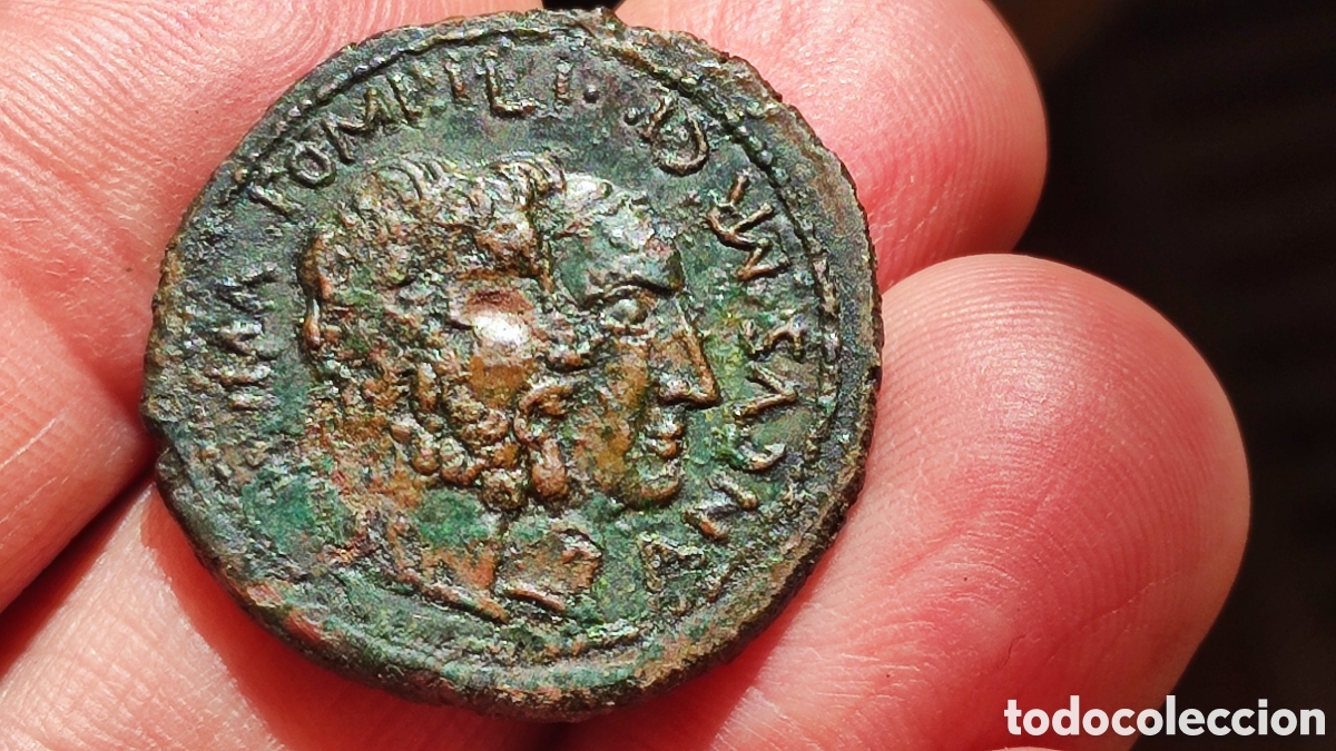 Monedas Roma Rep&uacute;blica: Moneda romana Numa Pompilius - Foto 1