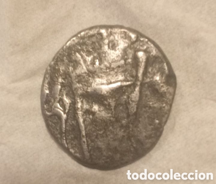 Monedas Roma Rep&uacute;blica: MONEDA MUY RARA A CATALOGAR - Foto 2