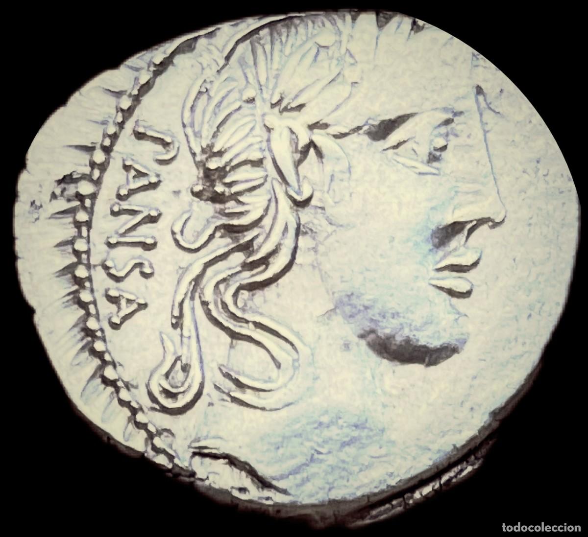 Monedas Roma Rep&uacute;blica: Denario Republicano Vibia - Foto 1