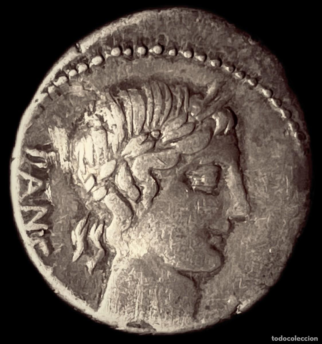Monedas Roma Rep&uacute;blica: Denario republicano Gens Vibia - Foto 1
