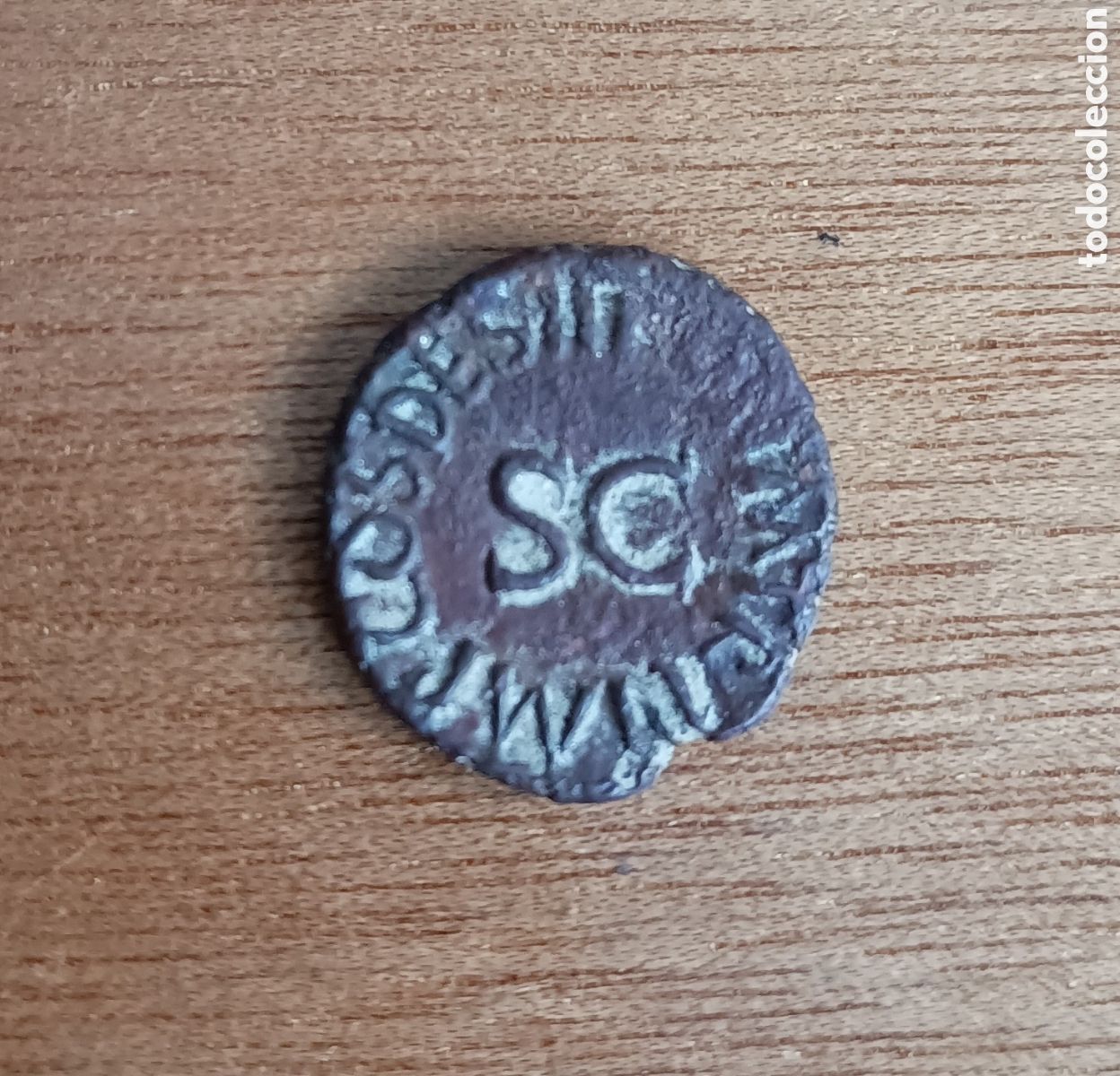 Monedas Roma Rep&uacute;blica: CLAUDIO I (41-54 dC) CUADRANTE - 18mm