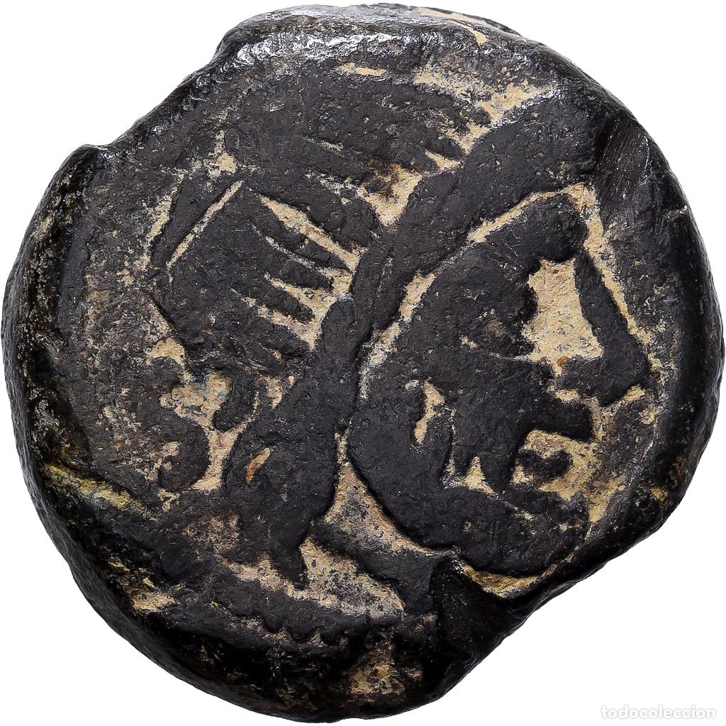 Monedas Roma Rep&uacute;blica: [#139535] Roman Republic, Semis, 260-268, Rome, Bronce, BC+, Crawford:56/3