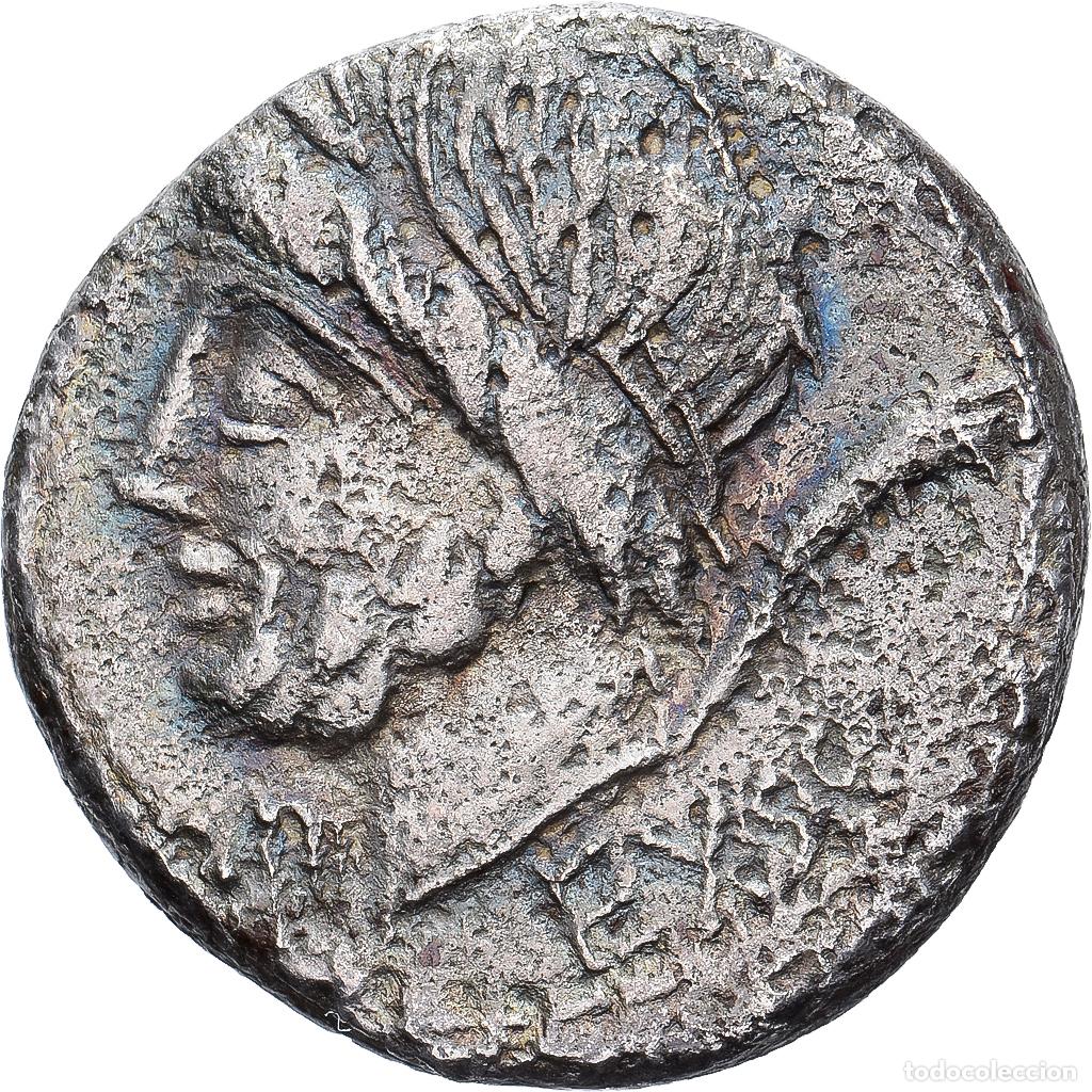 Monedas Roma Rep&uacute;blica: [#1202821] Roman Republic, Memmia, Denarius, 87 BC, Rome, Plata, MBC, Crawford:349/1