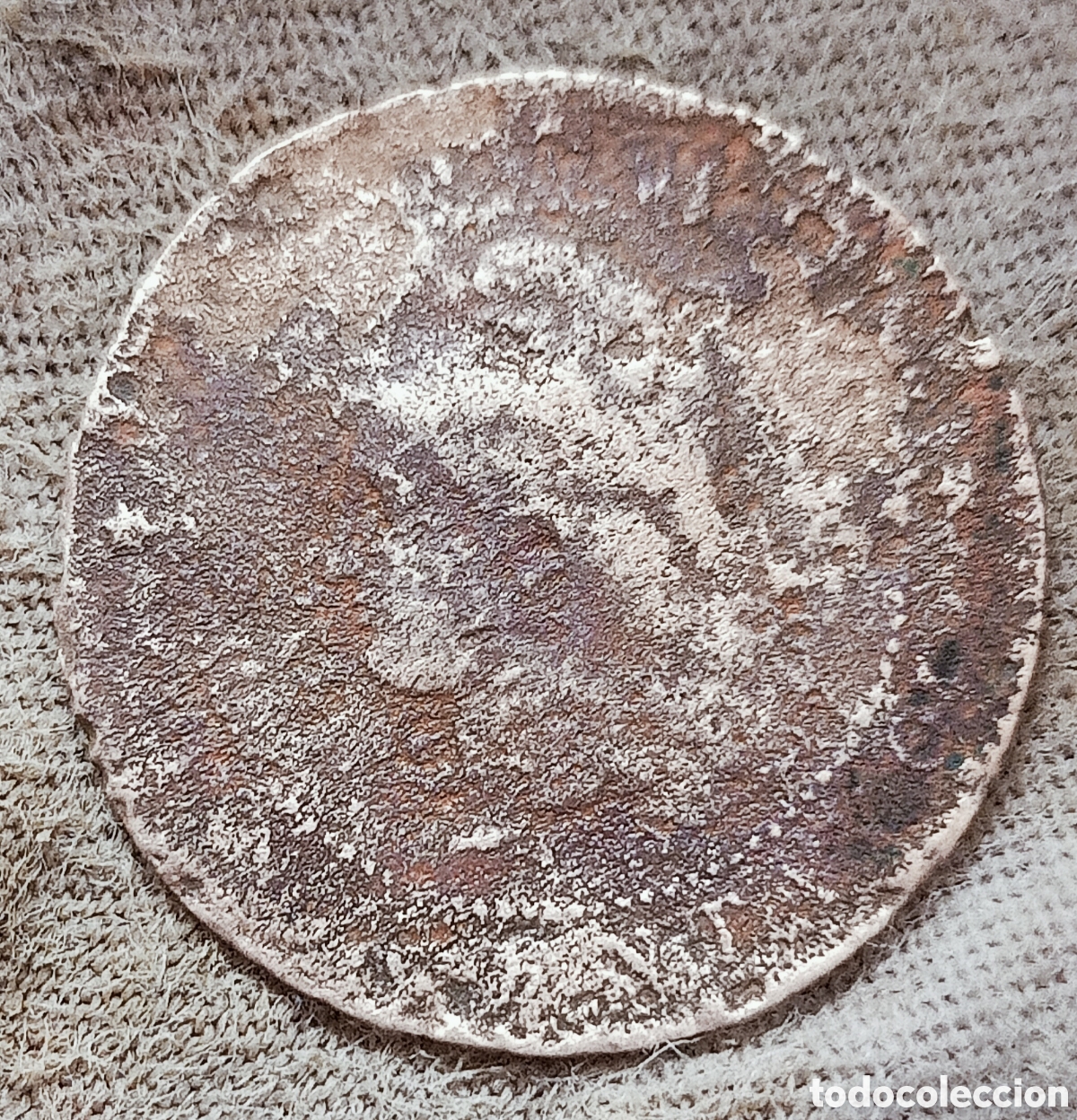 Monedas Roma Rep&uacute;blica: Moneda romana posible siglo II d.C