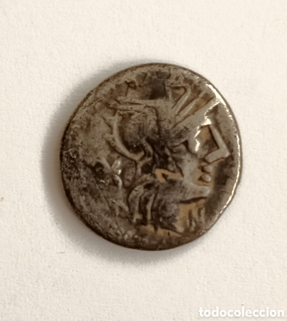 Monedas Roma Rep&uacute;blica: Denario de Fabius Pictor 126 a.C. Republica romana