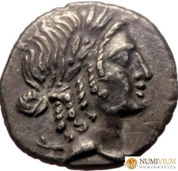 Monedas Roma Rep&uacute;blica: Liga Licia. Hemidracma de plata. Ceca de Masikytes. RPC I 3312. Escasa