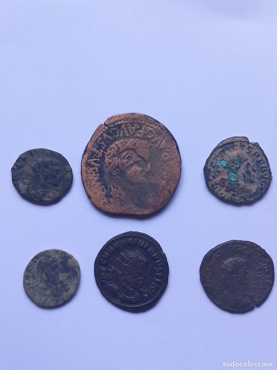 Monnaies Rome R&eacute;publique: Lote B de 6 monedas romanas procedentes de Colecci&oacute;n particular
