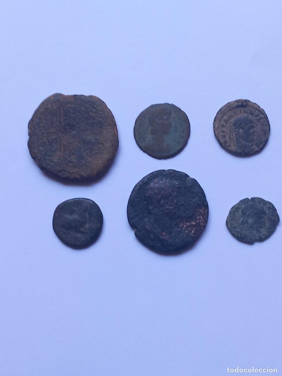 Monnaies Rome R&eacute;publique: Lote E de 6 monedas romanas procedentes de Colecci&oacute;n particular