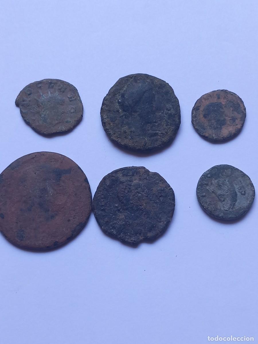 Monnaies Rome R&eacute;publique: Lote F de 6 monedas romanas procedentes de Colecci&oacute;n particular