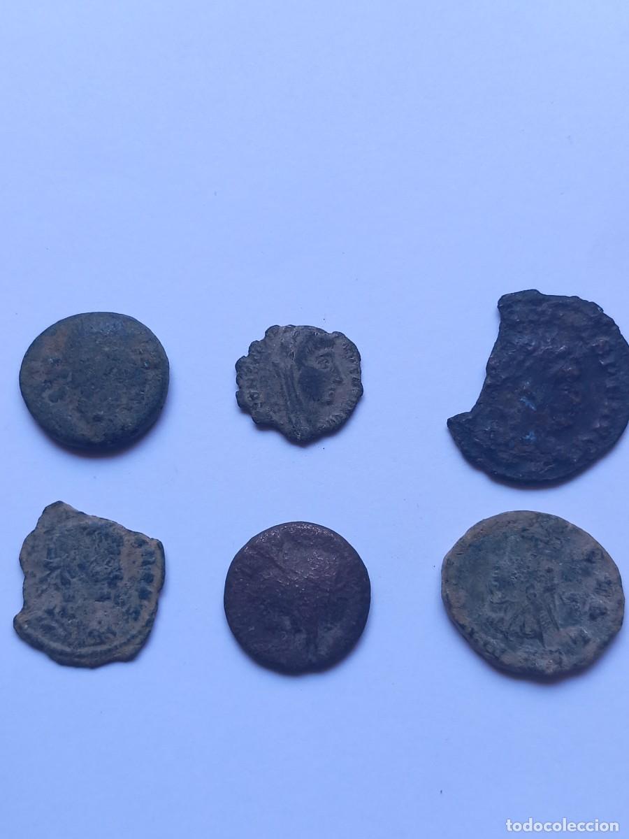 Monedas Roma Rep&uacute;blica: Lote G de 6 monedas romanas procedentes de Colecci&oacute;n particular