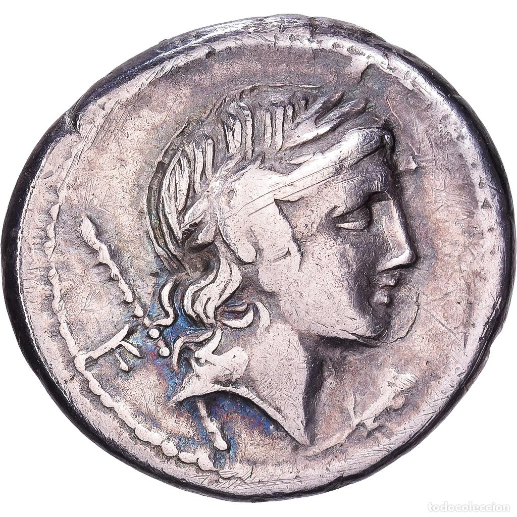 Monedas Roma Rep&uacute;blica: [#1545201] Roman Republic, Denarius, 82 BC, Rome, Plata, MBC, Crawford:361/1