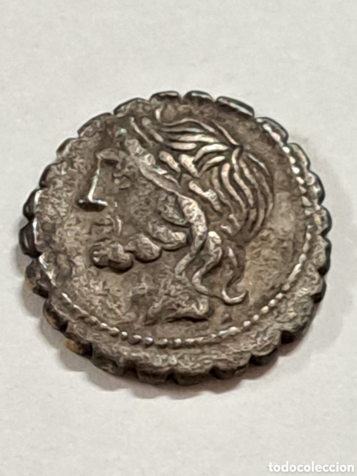 Monedas Roma Rep&uacute;blica: Denario de plata de la Rep&uacute;blica romana a&ntilde;o 106 A.d.c familia Cornelia. L.Cornelius