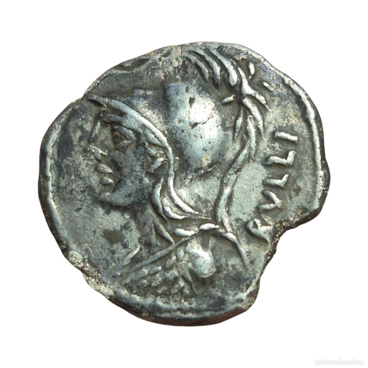 Monedas Roma Rep&uacute;blica: NT/ REPUBLICA ROMANA DENARIO SERVILIA 100 AC (A1052)