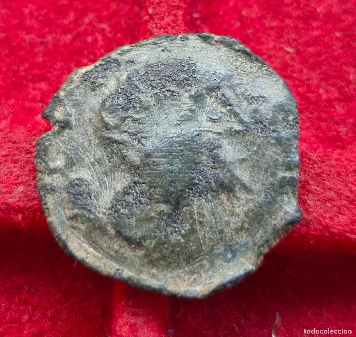 Monedas Roma Rep&uacute;blica: Rep&uacute;blica Romana. IMITACION BARBARA DE UN SEMIS. Ceca Incierta. ROMA en el Exergo. Ae. Peso: 2.3gr