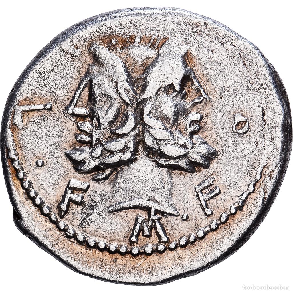 Monedas Roma Rep&uacute;blica: [#1545291] Roman Republic, Furia, Denarius, 119 BC, Rome, Plata, BC+, Crawford:281/1