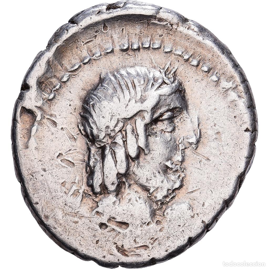 Monedas Roma Rep&uacute;blica: [#1545288] Roman Republic, Calpurnius Piso Frugi, Denarius, 90 BC, Rome, Plata, BC+