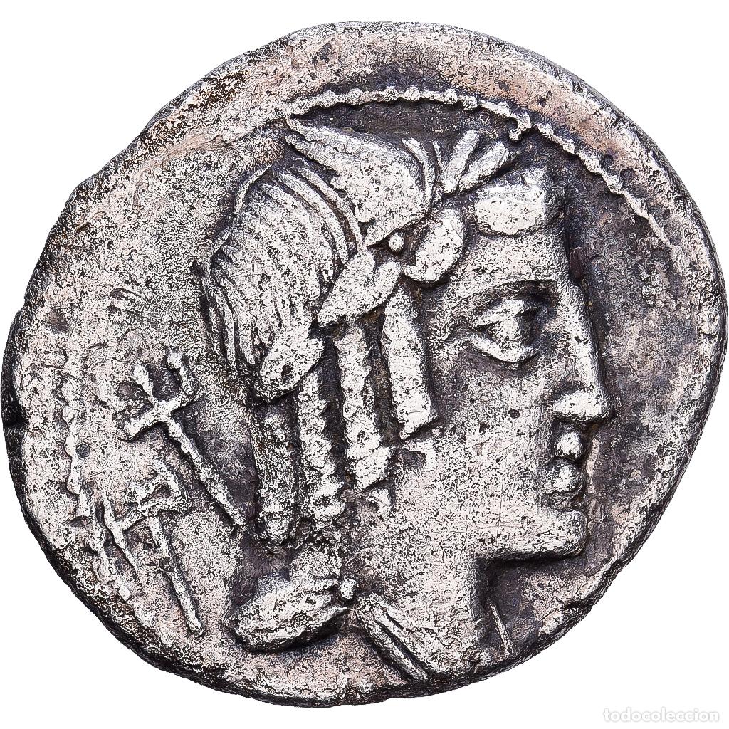 Monedas Roma Rep&uacute;blica: [#1545300] Roman Republic, Julia, Denarius, 85 BC, Rome, Plata, MBC, Crawford:352/1