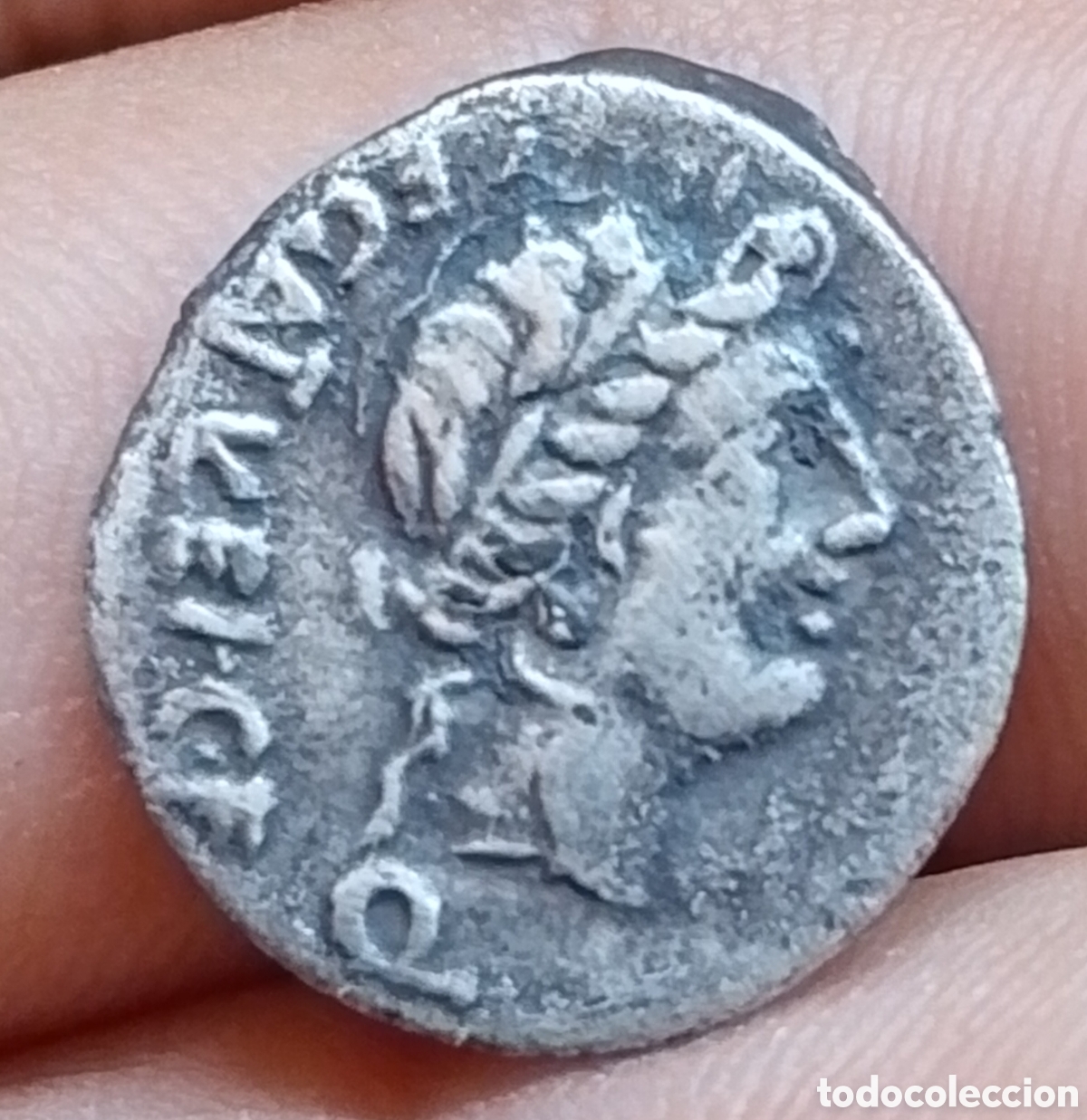 Monedas Roma Rep&uacute;blica: Republica Romana Cayo Egnatuleyo quinario de plata Roma 97 a.c