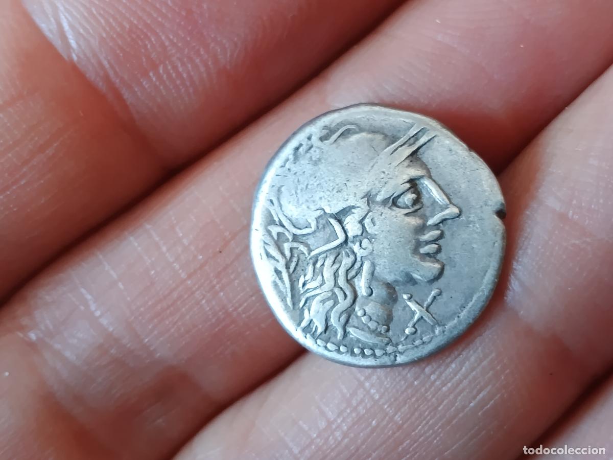 Monedas Roma Rep&uacute;blica: Denario de la Rep&uacute;blica romana