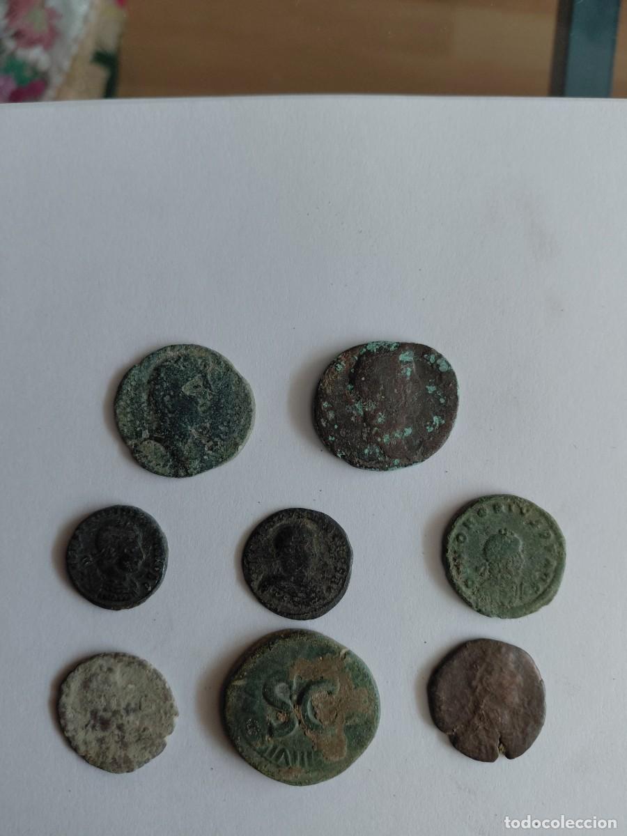 Monedas Roma Rep&uacute;blica: Lote I de 8 monedas romanas procedentes de colecci&oacute;n particular