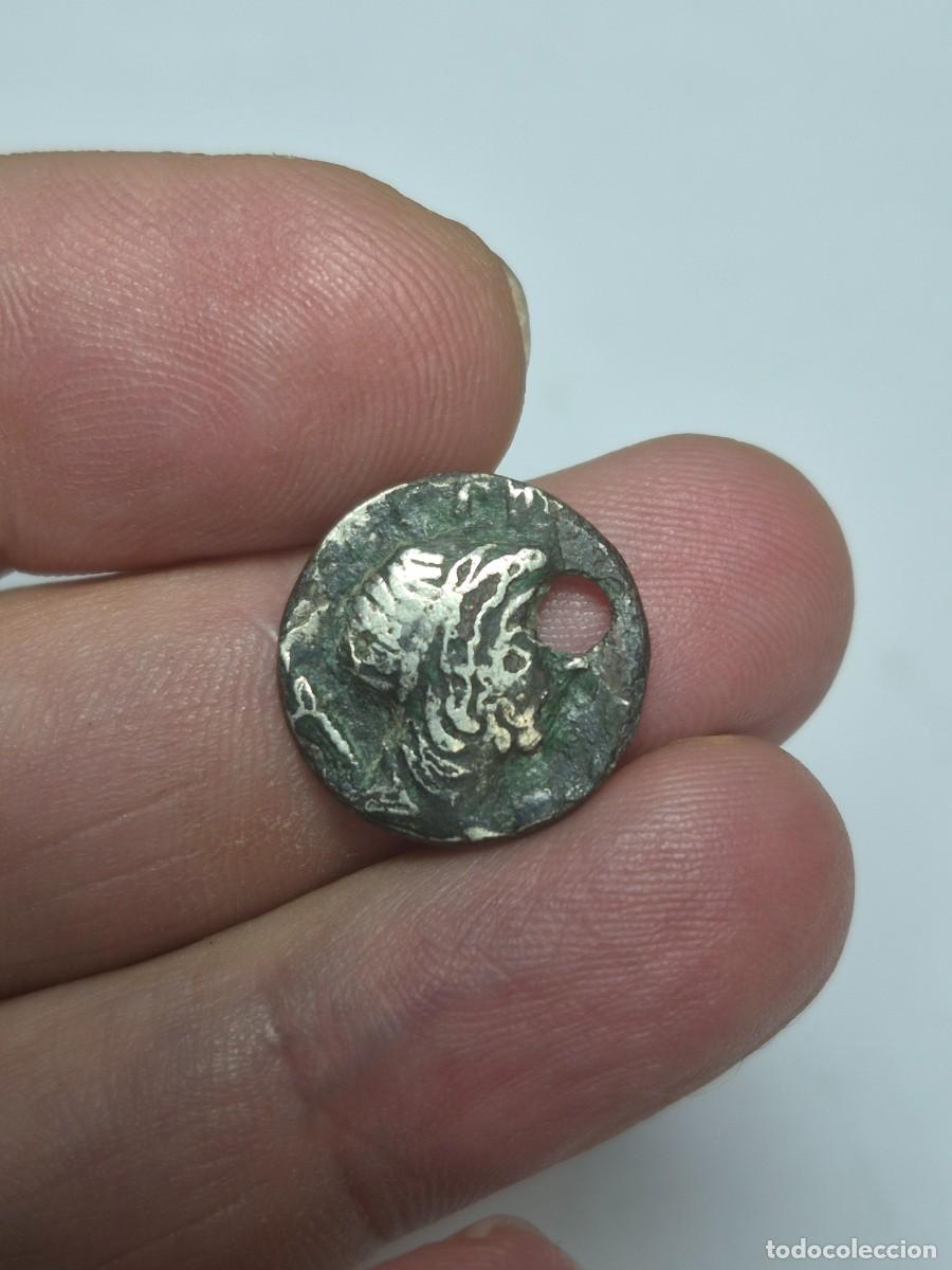 Monedas Roma Rep&uacute;blica: NT/ REPUBLICA ROMANA DENARIO FORRADO E INUTILIZADO CORNELIA 2,43 GRS (A878)