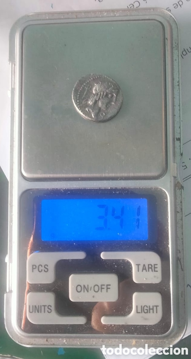Monedas Roma Rep&uacute;blica: Excelente denario de familia Calpurnia