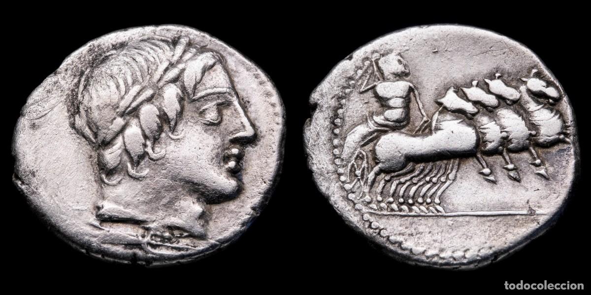 Monedas Roma Rep&uacute;blica: Roman Republic Denarius, Gargilius, Ogulnius and Vergilius (86 b.C.) - 20mm / 3,83gr