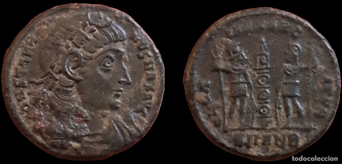 Monedas Roma Rep&uacute;blica: 307-337. Cententionsl del Emperador CONSTANTINO I.