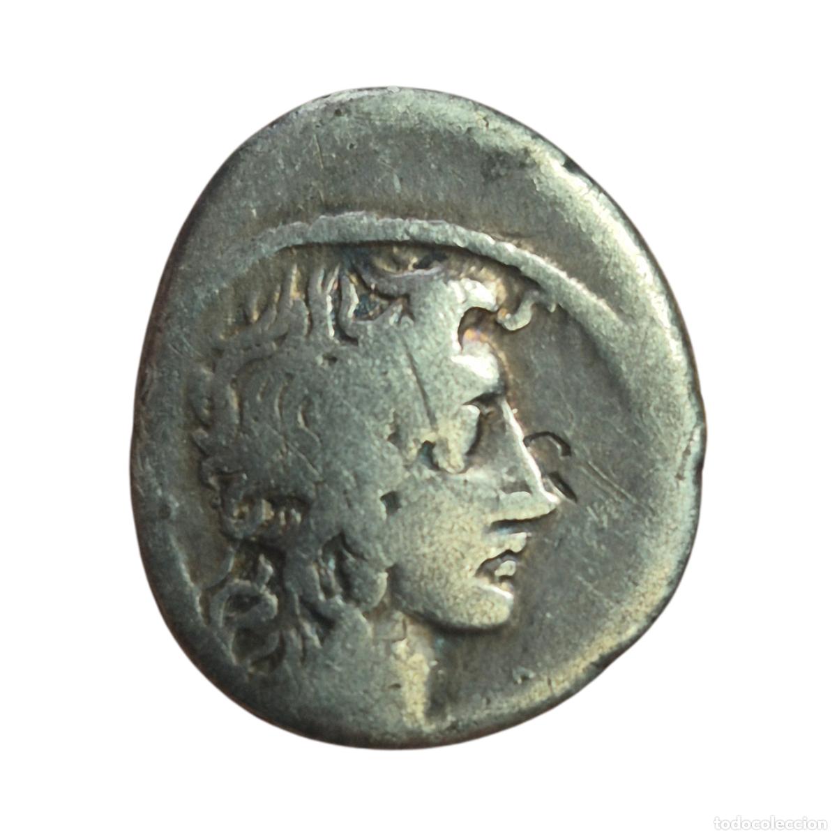 Monedas Roma Rep&uacute;blica: NT / DENARIO GENS CASSIA 55 aC (A1207)