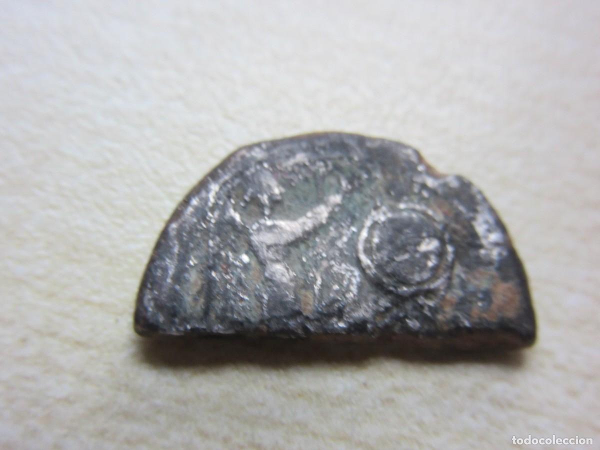Monedas Roma Rep&uacute;blica: Medio denario romano de plata republicano tipo victoriato Forrado