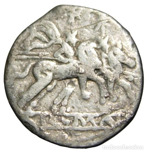 Monedas Roma Rep&uacute;blica: Rep&uacute;blica Romana An&oacute;nima AR Sestercio (c. 214-213 aC)