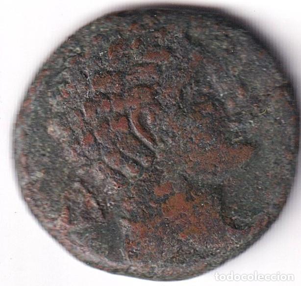 Monedas Roma Rep&uacute;blica: AS IBERICO KESE TARRACO BRONCE S. II A.C. JINETE LANCERO RARA