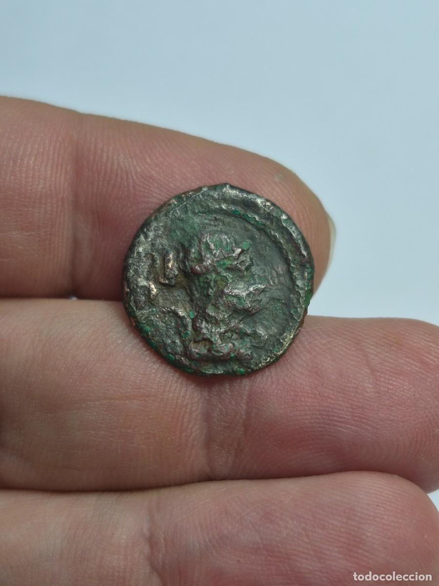Monedas Roma Rep&uacute;blica: NT/ REPUBLICA ROMANA DENARIO FORRADO TITUS CARISIUS 3,03 GRS (A1421)