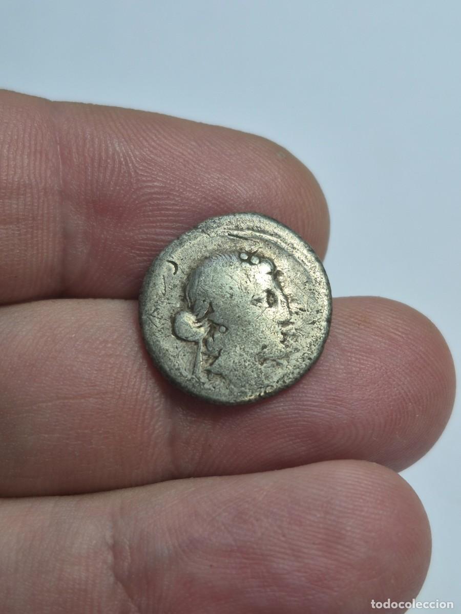 Monedas Roma Rep&uacute;blica: NT/ REPUBLICA ROMANA DENARIO TITIA 90 AC 3,52 GRS (A1422)