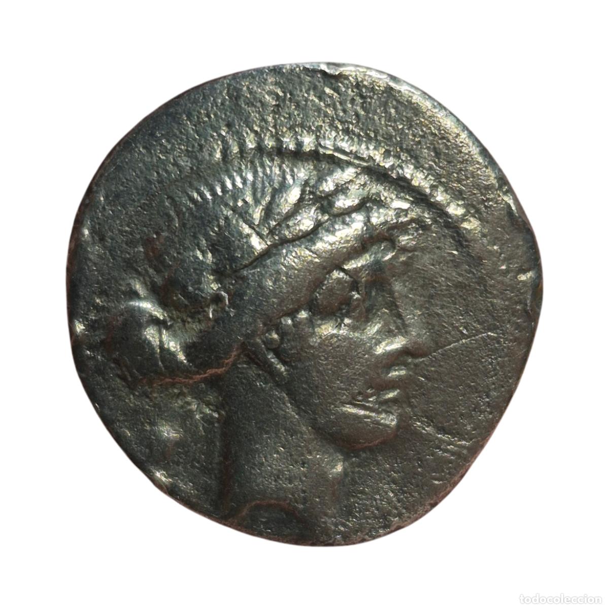 Monedas Roma Rep&uacute;blica: NT/ DENARIO GENS POMPONIA 66 DC (A1593)