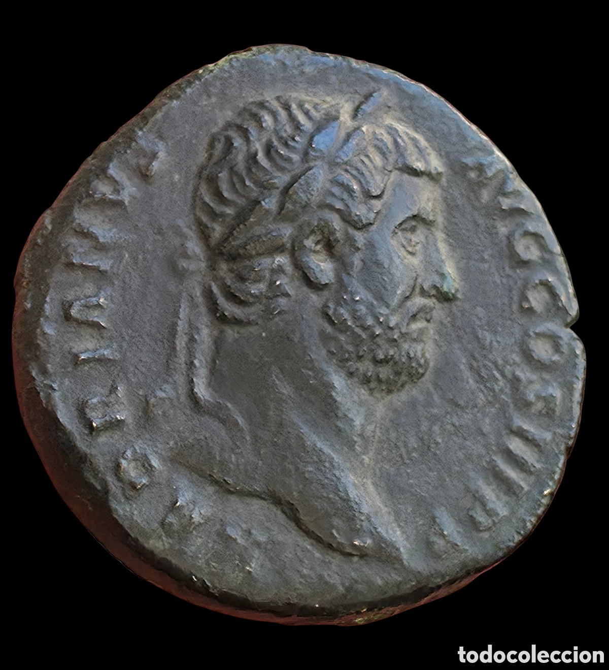 Monedas Roma Rep&uacute;blica: As de Adriano Felicitas 13'07 gramos